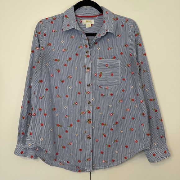 Maeve Embroidered Button Down‎ - Picture 4 of 8